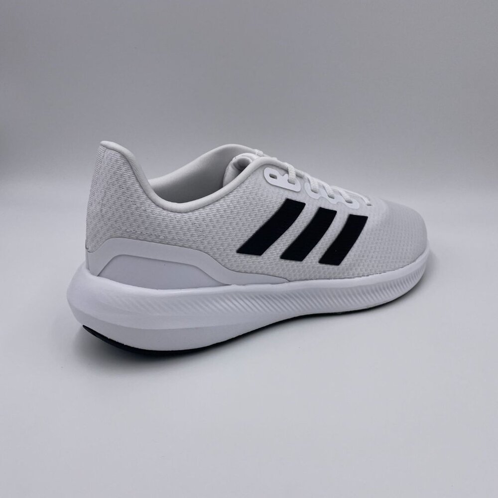 adidas Runfalcon 3.0 White / Black Men's Shoes - Picture 7 of 8